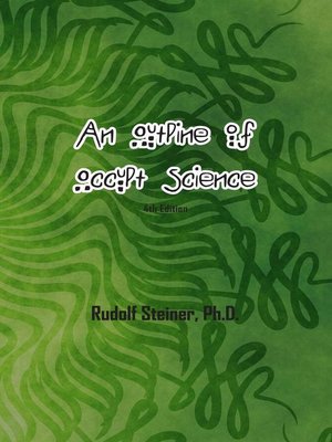 cover image of An Outline of Occult Science